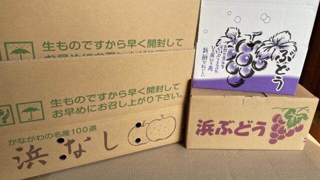 浜なし・浜ぶどう 発送受付締切のお知らせ